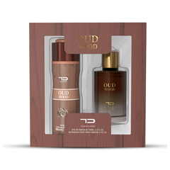 Tom & Darin Oud Wood Combo Set - Perfume 100ml + Deodorant 200ml