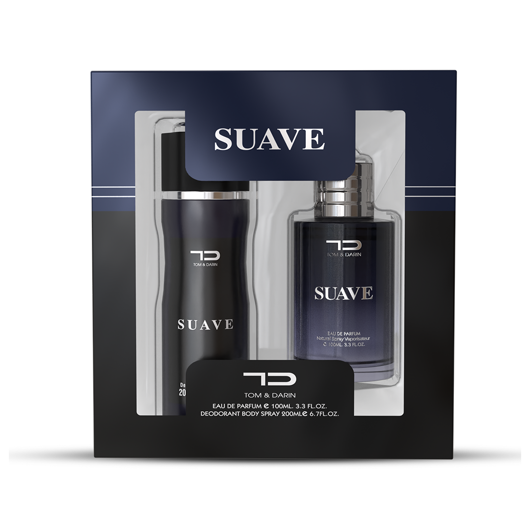 Tom & Darin Suave Combo Set - Perfume 100ml + Deodorant 200ml